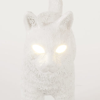 Seletti Jobby The Cat table lamp white - Buy now on ShopDecor - Discover the best products by SELETTI design