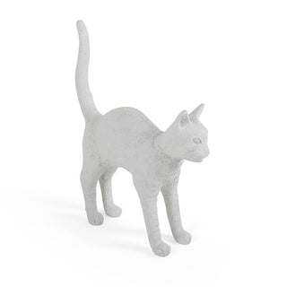 Seletti Jobby The Cat table lamp white - Buy now on ShopDecor - Discover the best products by SELETTI design