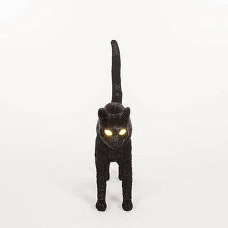 Seletti Jobby The Cat table lamp black - Buy now on ShopDecor - Discover the best products by SELETTI design