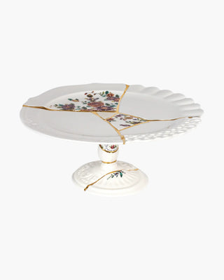 Seletti Kintsugi cake stand diam. 36.15 cm - 14.23 in - Buy now on ShopDecor - Discover the best products by SELETTI design