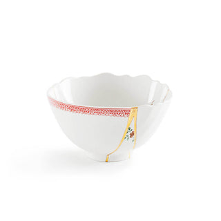 Seletti Kintsugi bowl in porcelain/24 carat gold Mod. 1 - Buy now on ShopDecor - Discover the best products by SELETTI design