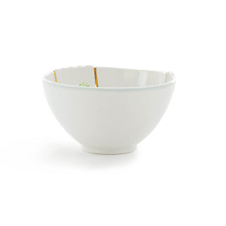 Seletti Kintsugi bowl in porcelain/24 carat gold mod. 3 - Buy now on ShopDecor - Discover the best products by SELETTI design