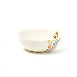 Seletti Kintsugi salad bowl in porcelain/24 carat gold Mod. 1 - Buy now on ShopDecor - Discover the best products by SELETTI design