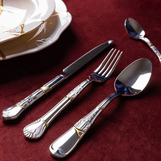 Seletti Kintsugi Cutlery 4-piece cutlery set - Buy now on ShopDecor - Discover the best products by SELETTI design