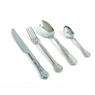 Seletti Kintsugi Cutlery 4-piece cutlery set - Buy now on ShopDecor - Discover the best products by SELETTI design