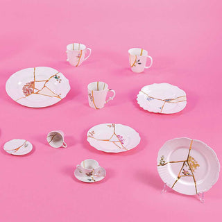 Seletti Kintsugi bowl in porcelain/24 carat gold mod. 1 - Buy now on ShopDecor - Discover the best products by SELETTI design