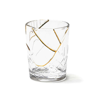 Seletti Kintsugi glass transparent/24 carat gold mod. 1 - Buy now on ShopDecor - Discover the best products by SELETTI design