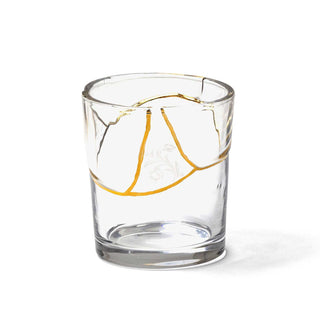 Seletti Kintsugi glass transparent/24 carat gold mod. 3 - Buy now on ShopDecor - Discover the best products by SELETTI design