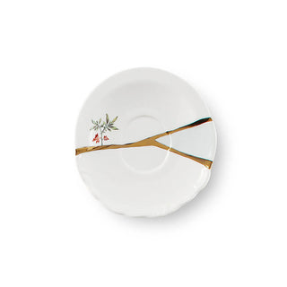 Seletti Kintsugi coffee cup-saucer in porcelain/24 carat gold mod. 3 - Buy now on ShopDecor - Discover the best products by SELETTI design