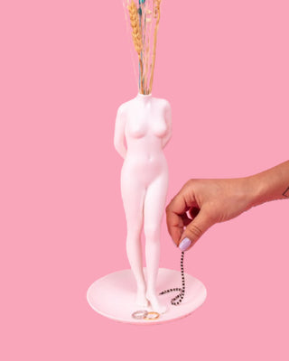 Seletti La Timida vase and pocket tray - Buy now on ShopDecor - Discover the best products by SELETTI design