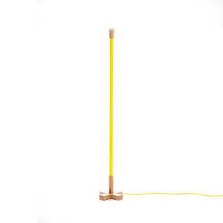 Seletti Linea LED floor/wall lamp Yellow - Buy now on ShopDecor - Discover the best products by SELETTI design