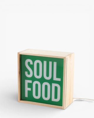 Seletti Lightthink Box table lamp with replaceable texts - Buy now on ShopDecor - Discover the best products by SELETTI design