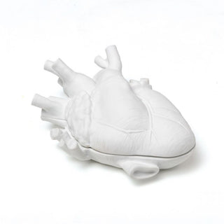 Seletti Love In Bloom Box porcelain container red interior