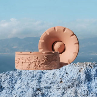 Seletti Magna Graecia terracotta ashtray - Buy now on ShopDecor - Discover the best products by SELETTI design