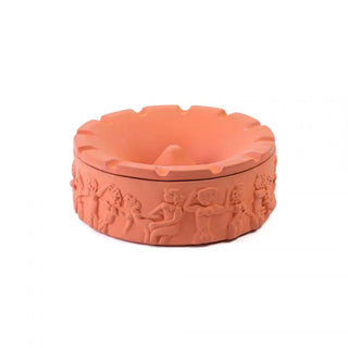 Seletti Magna Graecia terracotta ashtray Terracotta Brick Dialogues - Buy now on ShopDecor - Discover the best products by SELETTI design