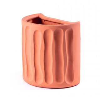 Seletti Magna Graecia Dorico terracotta wall vase 25x16 cm. - Buy now on ShopDecor - Discover the best products by SELETTI design