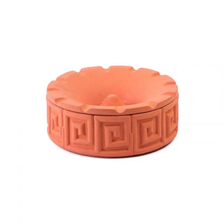 Seletti Magna Graecia terracotta ashtray Terracotta Brick Greche - Buy now on ShopDecor - Discover the best products by SELETTI design