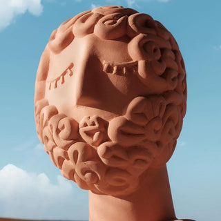 Seletti Magna Graecia Man terracotta bust - Buy now on ShopDecor - Discover the best products by SELETTI design