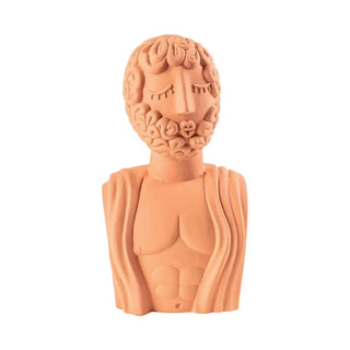 Seletti Magna Graecia terracotta bust Terracotta Brick Man - Buy now on ShopDecor - Discover the best products by SELETTI design