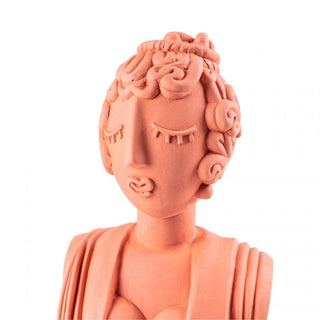 Seletti Magna Graecia Poppea terracotta bust - Buy now on ShopDecor - Discover the best products by SELETTI design