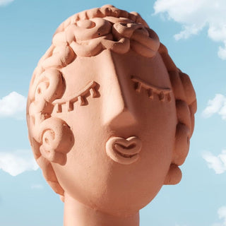 Seletti Magna Graecia Poppea terracotta bust - Buy now on ShopDecor - Discover the best products by SELETTI design