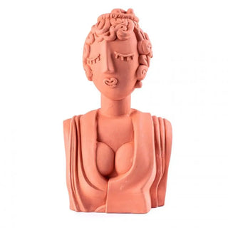 Seletti Magna Graecia terracotta bust Terracotta Brick Poppea - Buy now on ShopDecor - Discover the best products by SELETTI design