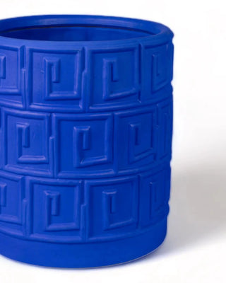 Seletti Magna Graecia terracotta vase with saucer - Buy now on ShopDecor - Discover the best products by SELETTI design