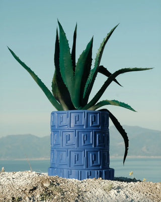 Seletti Magna Graecia terracotta vase with saucer - Buy now on ShopDecor - Discover the best products by SELETTI design