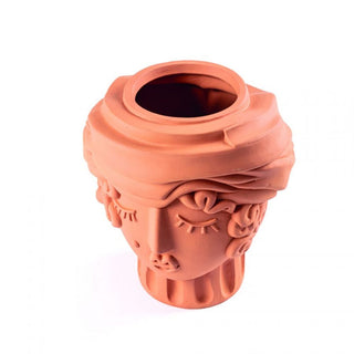 Seletti Magna Graecia Woman terracotta vase h. 33 cm. - Buy now on ShopDecor - Discover the best products by SELETTI design