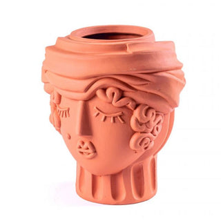 Seletti Magna Graecia Woman terracotta vase h. 33 cm. - Buy now on ShopDecor - Discover the best products by SELETTI design