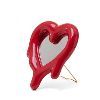 Seletti Melted Heart mirror/photo frame red - Buy now on ShopDecor - Discover the best products by SELETTI design