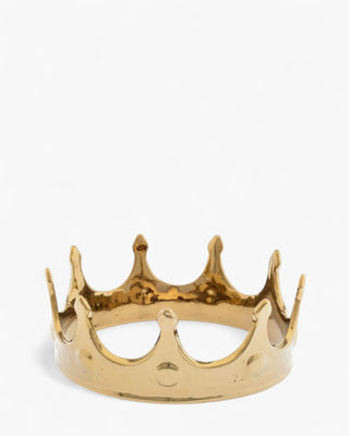 Seletti Memorabilia My Crown with porcelain decoration Gold - Buy now on ShopDecor - Discover the best products by SELETTI design