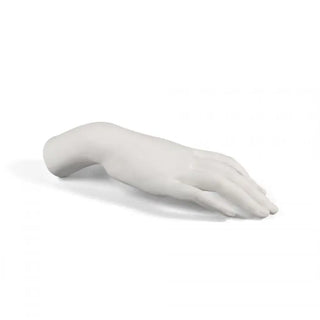 Seletti Memorabilia Museum hand with porcelain decoration - Buy now on ShopDecor - Discover the best products by SELETTI design