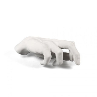 Seletti Memorabilia Museum male hand with porcelain decoration - Buy now on ShopDecor - Discover the best products by SELETTI design