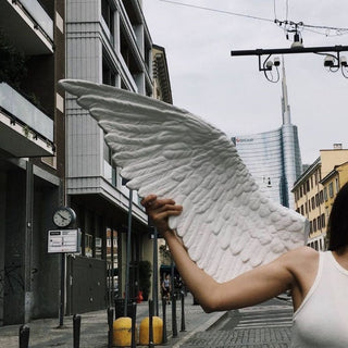 Seletti Memorabilia Museum angel's wing with porcelain decoration - Buy now on ShopDecor - Discover the best products by SELETTI design