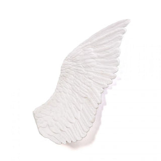 Seletti Memorabilia Museum angel's wing with porcelain decoration Left - Buy now on ShopDecor - Discover the best products by SELETTI design