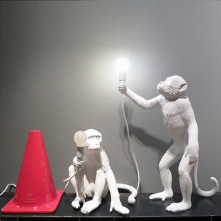 Seletti The Monkey Lamp Sitting table lamp - Buy now on ShopDecor - Discover the best products by SELETTI design