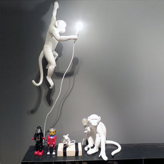 Seletti The Monkey Lamp Sitting table lamp - Buy now on ShopDecor - Discover the best products by SELETTI design
