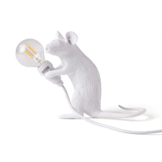 Seletti Mouse Lamp Mac table lamp White - Buy now on ShopDecor - Discover the best products by SELETTI design