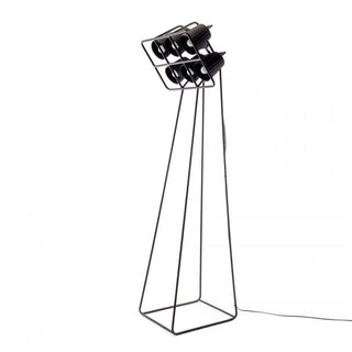Seletti Multilamp Floor Black floor lamp