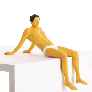 Seletti Museum Love Is a Verb Pierrot statuette - Buy now on ShopDecor - Discover the best products by SELETTI design