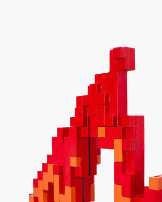 Seletti Pixel Mirror with colored frame - Buy now on ShopDecor - Discover the best products by SELETTI design