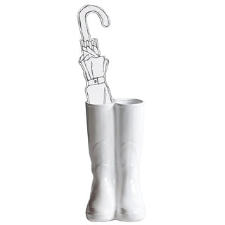Seletti Rainboots umbrella stand white - Buy now on ShopDecor - Discover the best products by SELETTI design