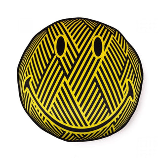 Seletti Smiley cushion Zig Zag - Buy now on ShopDecor - Discover the best products by SELETTI design