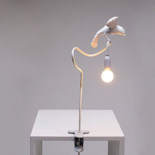 Seletti Sparrow with clamp table lamp - Buy now on ShopDecor - Discover the best products by SELETTI design
