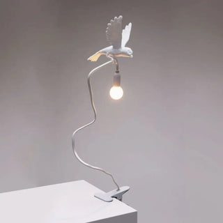 Seletti Sparrow with clamp table lamp - Buy now on ShopDecor - Discover the best products by SELETTI design