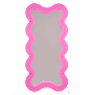 Seletti Supercurve Mirror Tall LED mirror 185 cm. - 72.84 in. - Buy now on ShopDecor - Discover the best products by SELETTI design