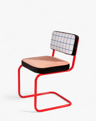 Seletti Superfurniture Superchair sled chair Seletti Blue Grid - Buy now on ShopDecor - Discover the best products by SELETTI design