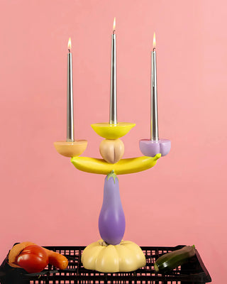 Seletti Vitamin aubergine candelabra - Buy now on ShopDecor - Discover the best products by SELETTI design