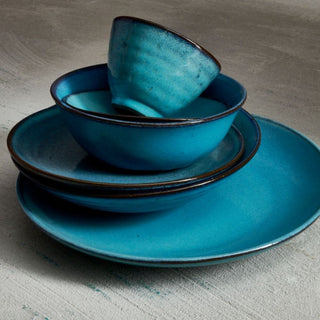 Serax Aqua soup plate turquoise diam. 23 cm. - Buy now on ShopDecor - Discover the best products by SERAX design